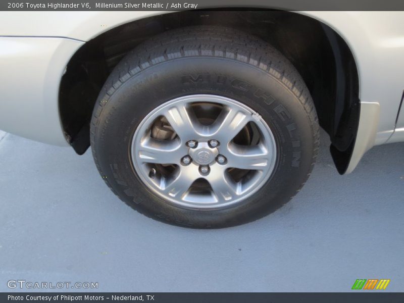 Millenium Silver Metallic / Ash Gray 2006 Toyota Highlander V6