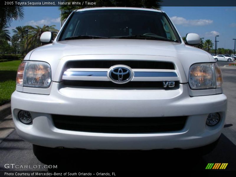 Natural White / Taupe 2005 Toyota Sequoia Limited