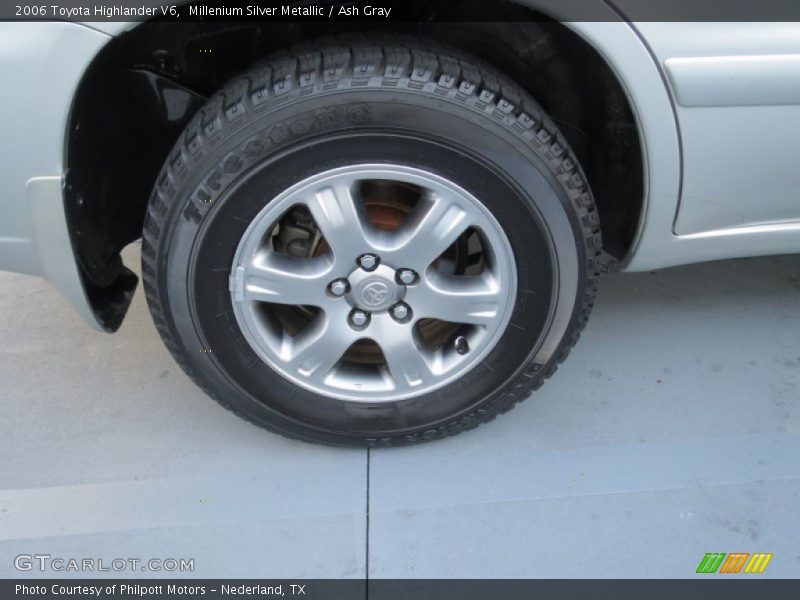 Millenium Silver Metallic / Ash Gray 2006 Toyota Highlander V6