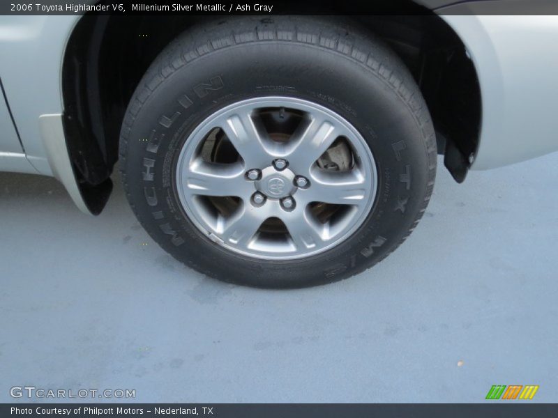 Millenium Silver Metallic / Ash Gray 2006 Toyota Highlander V6