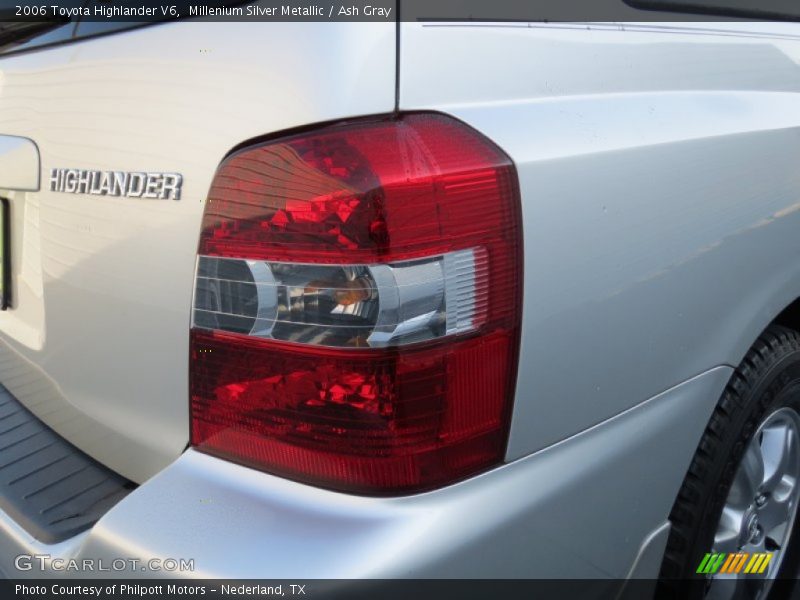 Millenium Silver Metallic / Ash Gray 2006 Toyota Highlander V6