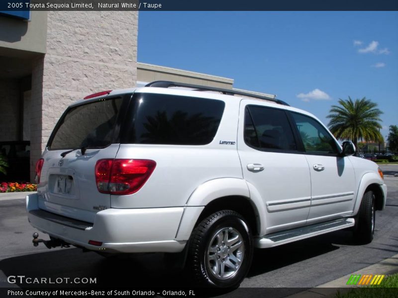 Natural White / Taupe 2005 Toyota Sequoia Limited
