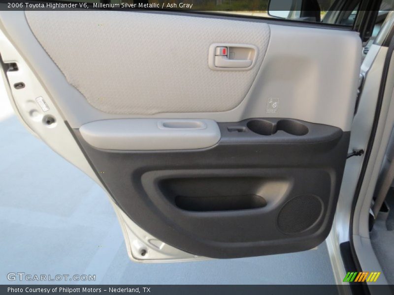 Millenium Silver Metallic / Ash Gray 2006 Toyota Highlander V6