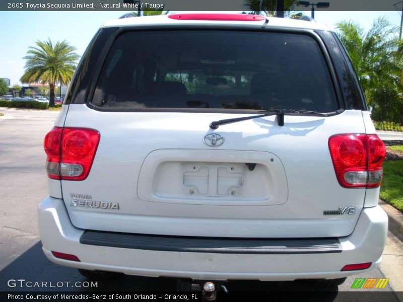 Natural White / Taupe 2005 Toyota Sequoia Limited