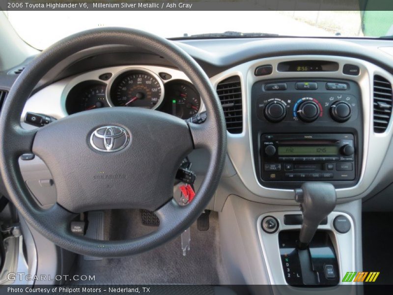 Millenium Silver Metallic / Ash Gray 2006 Toyota Highlander V6