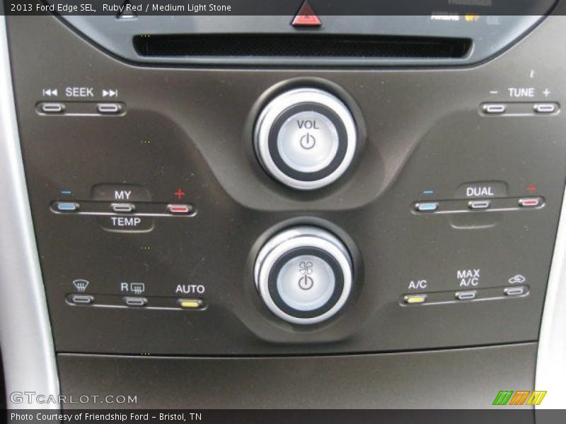 Ruby Red / Medium Light Stone 2013 Ford Edge SEL