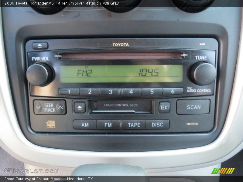 Millenium Silver Metallic / Ash Gray 2006 Toyota Highlander V6