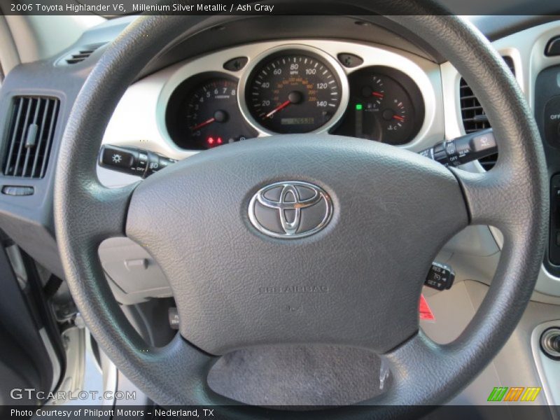 Millenium Silver Metallic / Ash Gray 2006 Toyota Highlander V6