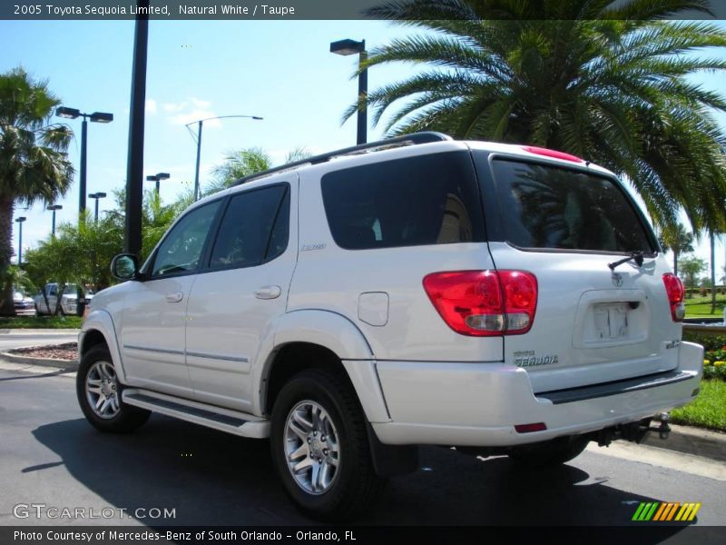 Natural White / Taupe 2005 Toyota Sequoia Limited