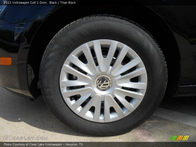 Black / Titan Black 2013 Volkswagen Golf 2 Door