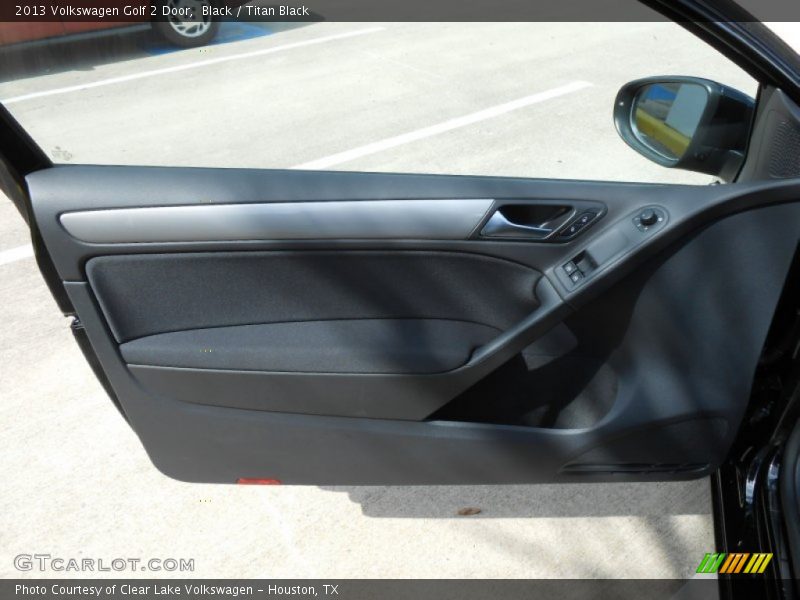 Black / Titan Black 2013 Volkswagen Golf 2 Door