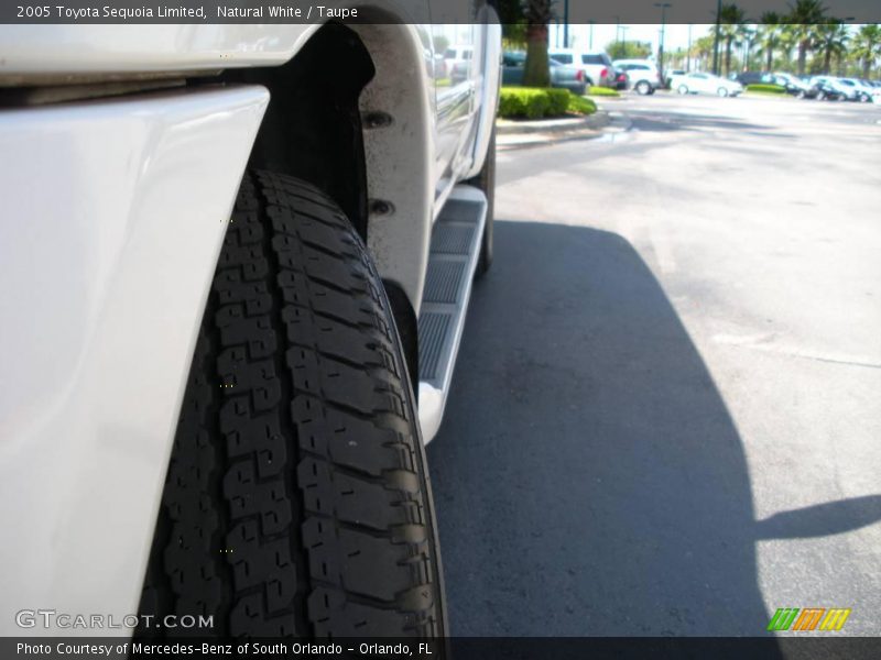 Natural White / Taupe 2005 Toyota Sequoia Limited
