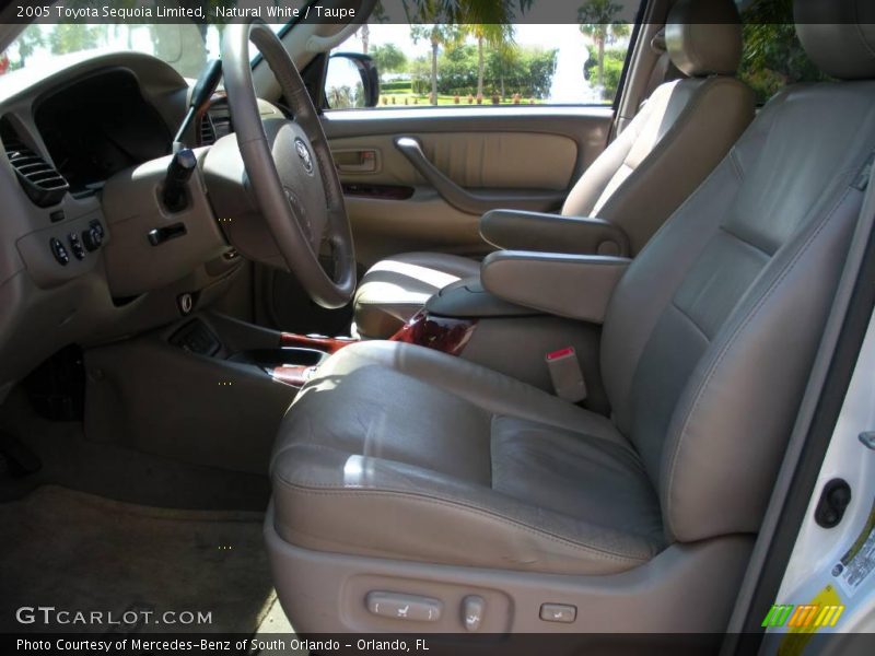 Natural White / Taupe 2005 Toyota Sequoia Limited