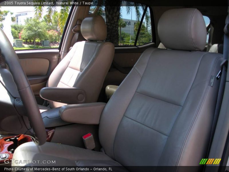 Natural White / Taupe 2005 Toyota Sequoia Limited