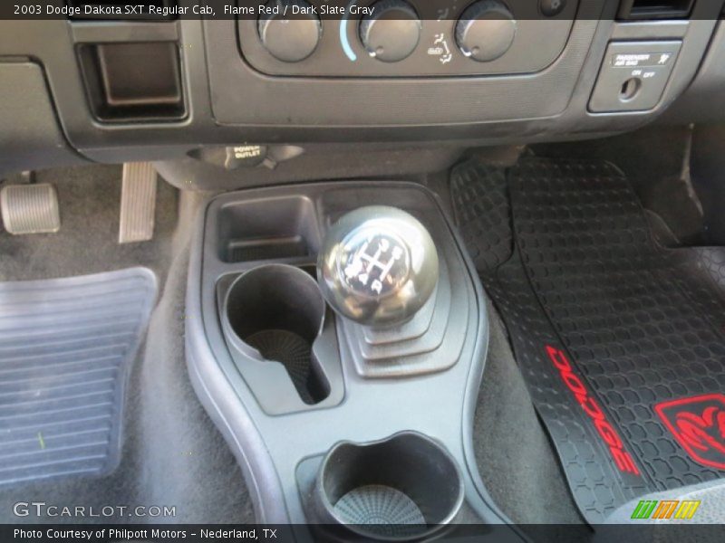  2003 Dakota SXT Regular Cab 5 Speed Manual Shifter