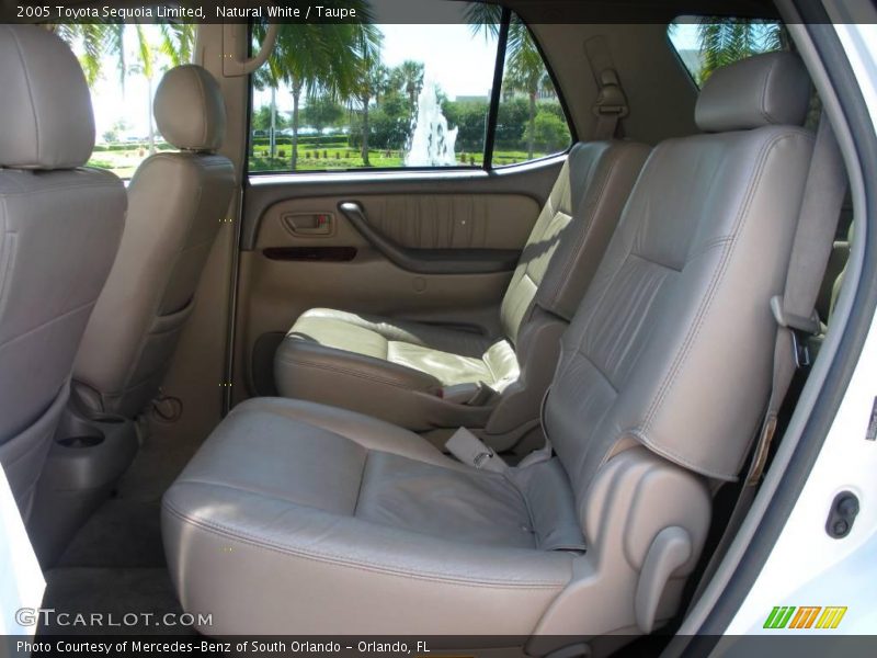 Natural White / Taupe 2005 Toyota Sequoia Limited