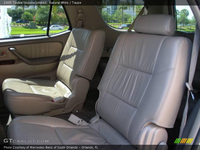 Natural White / Taupe 2005 Toyota Sequoia Limited