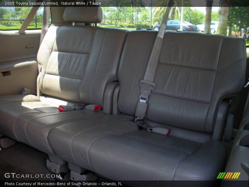 Natural White / Taupe 2005 Toyota Sequoia Limited