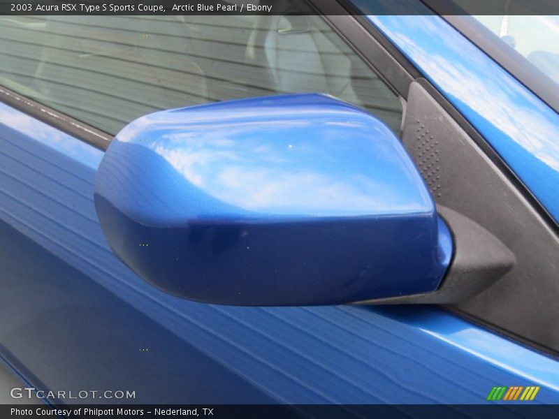 Arctic Blue Pearl / Ebony 2003 Acura RSX Type S Sports Coupe