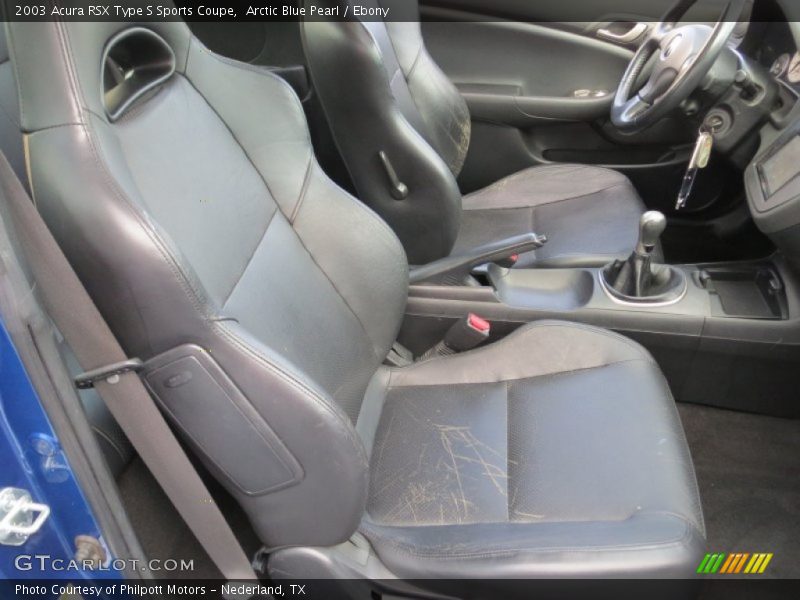  2003 RSX Type S Sports Coupe Ebony Interior