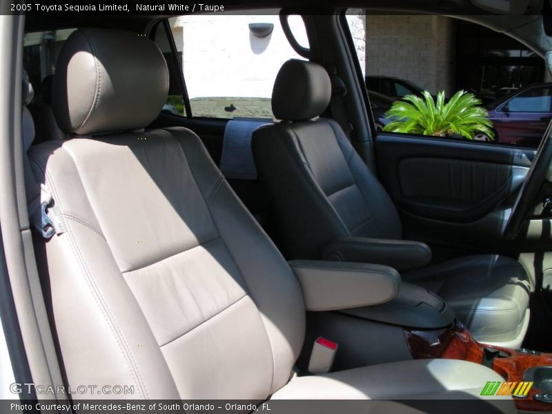 Natural White / Taupe 2005 Toyota Sequoia Limited