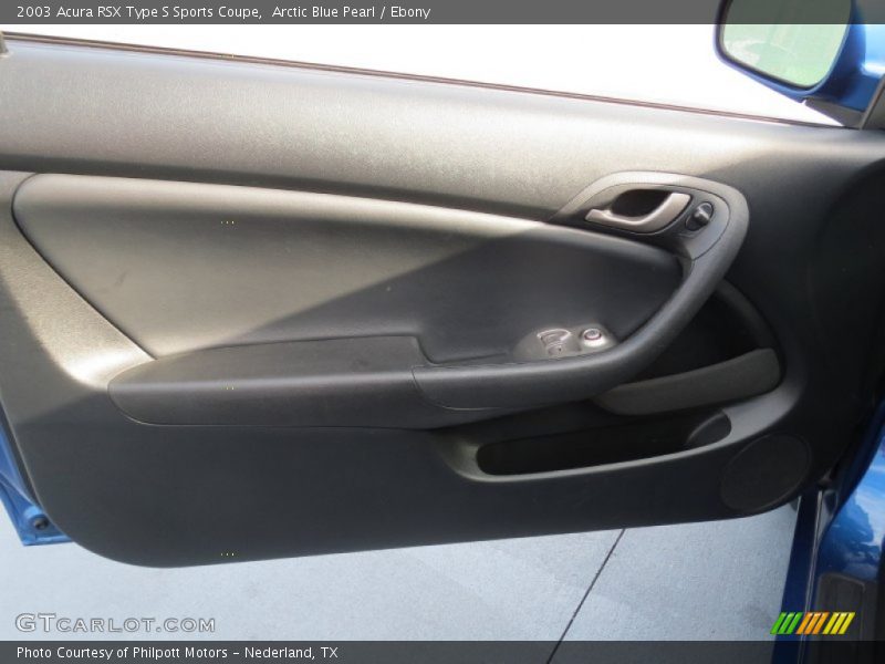 Arctic Blue Pearl / Ebony 2003 Acura RSX Type S Sports Coupe