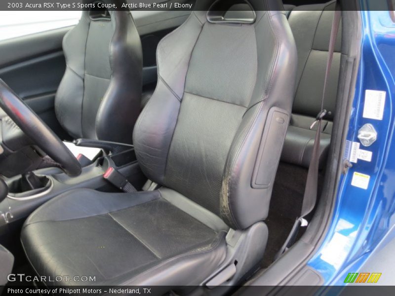 Front Seat of 2003 RSX Type S Sports Coupe