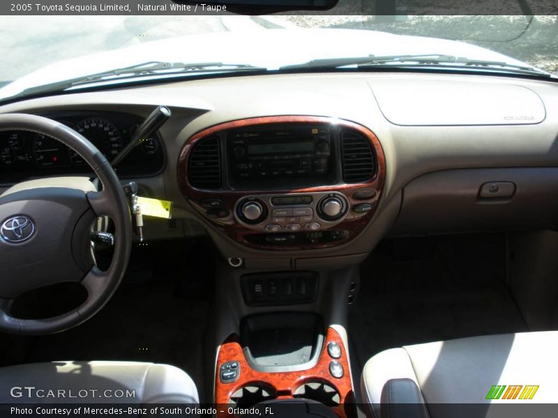 Natural White / Taupe 2005 Toyota Sequoia Limited