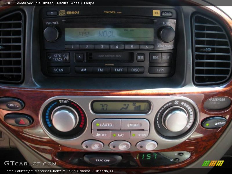 Natural White / Taupe 2005 Toyota Sequoia Limited