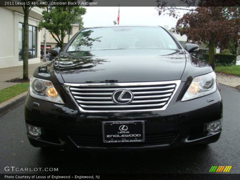 Obsidian Black / Alabaster 2011 Lexus LS 460 AWD