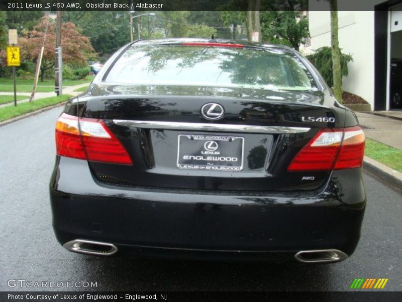 Obsidian Black / Alabaster 2011 Lexus LS 460 AWD