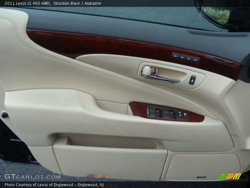 Obsidian Black / Alabaster 2011 Lexus LS 460 AWD