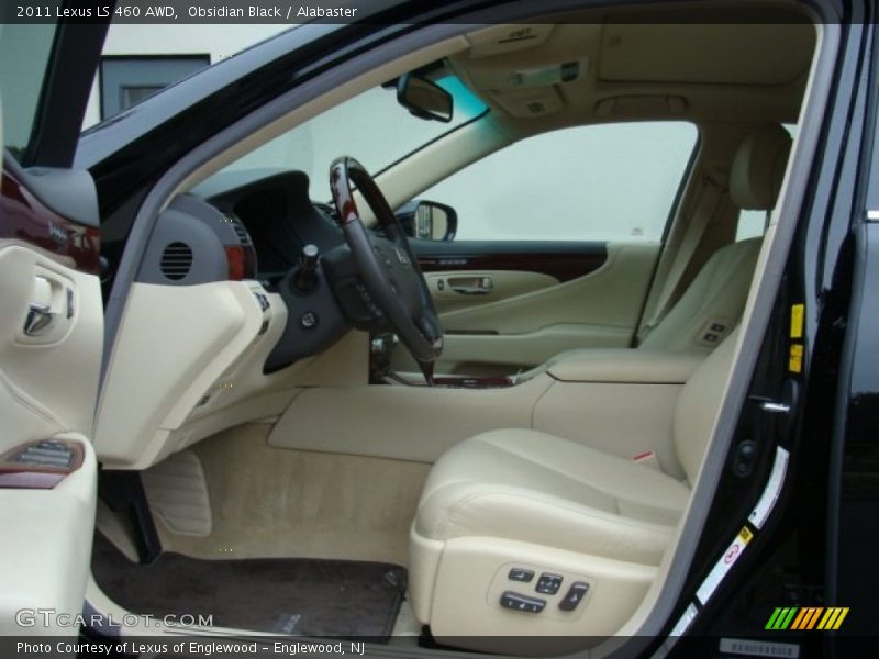Obsidian Black / Alabaster 2011 Lexus LS 460 AWD