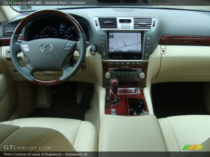 Obsidian Black / Alabaster 2011 Lexus LS 460 AWD
