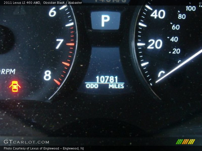 Obsidian Black / Alabaster 2011 Lexus LS 460 AWD