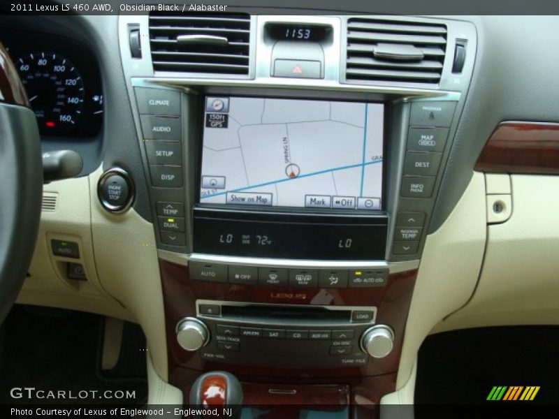 Obsidian Black / Alabaster 2011 Lexus LS 460 AWD
