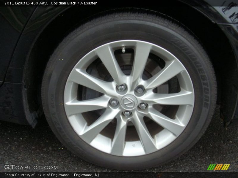 Obsidian Black / Alabaster 2011 Lexus LS 460 AWD