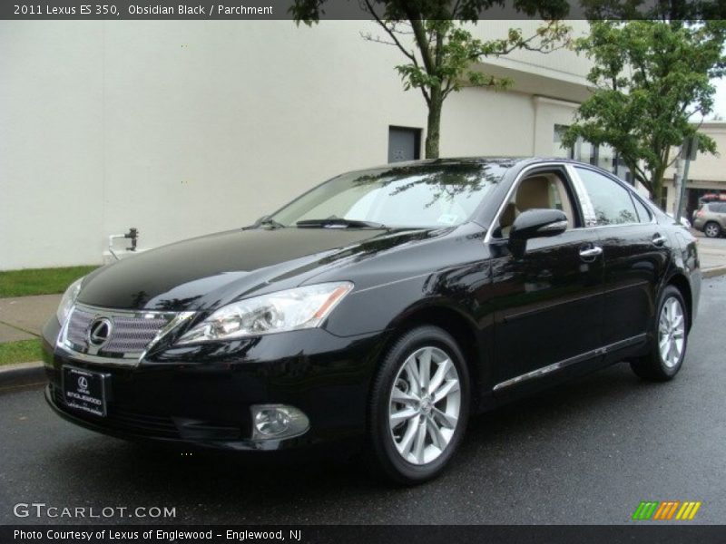 Obsidian Black / Parchment 2011 Lexus ES 350