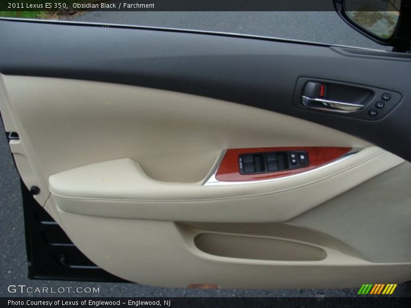 Obsidian Black / Parchment 2011 Lexus ES 350