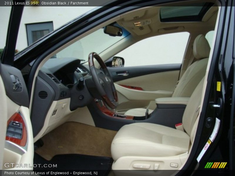 Obsidian Black / Parchment 2011 Lexus ES 350