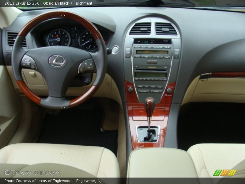 Obsidian Black / Parchment 2011 Lexus ES 350