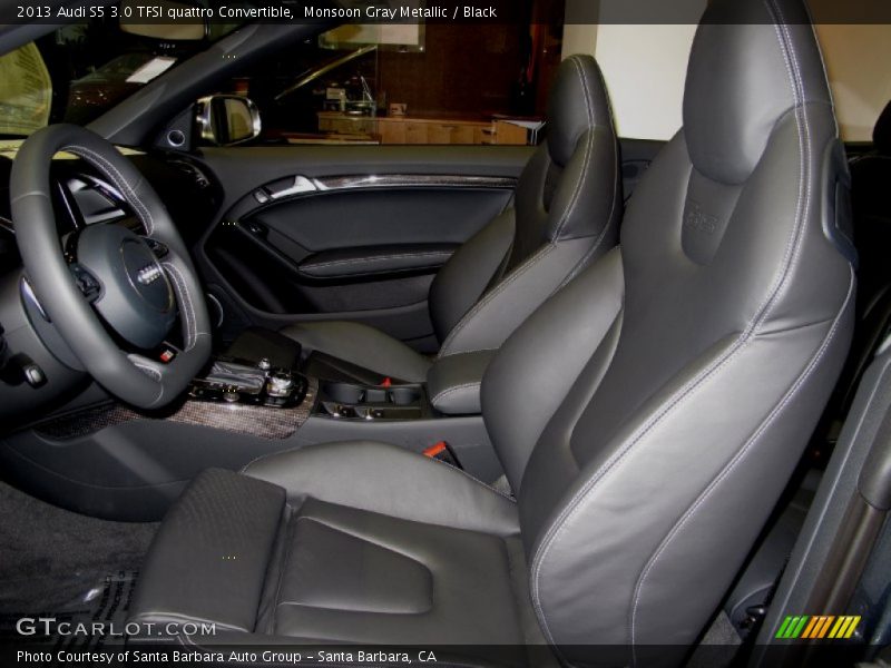 Front Seat of 2013 S5 3.0 TFSI quattro Convertible