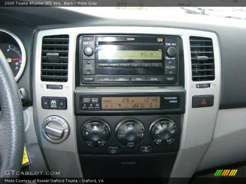 Black / Stone Gray 2006 Toyota 4Runner SR5 4x4