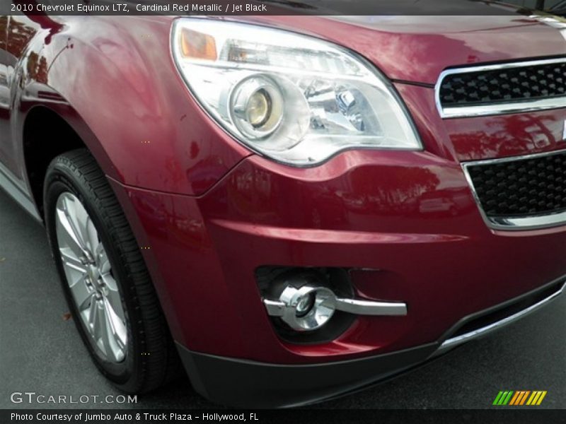 Cardinal Red Metallic / Jet Black 2010 Chevrolet Equinox LTZ