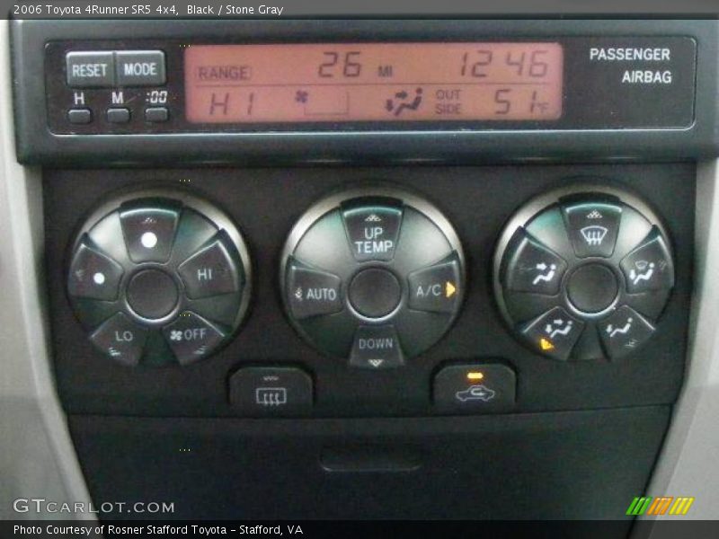 Black / Stone Gray 2006 Toyota 4Runner SR5 4x4