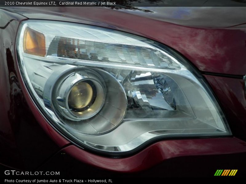 Cardinal Red Metallic / Jet Black 2010 Chevrolet Equinox LTZ