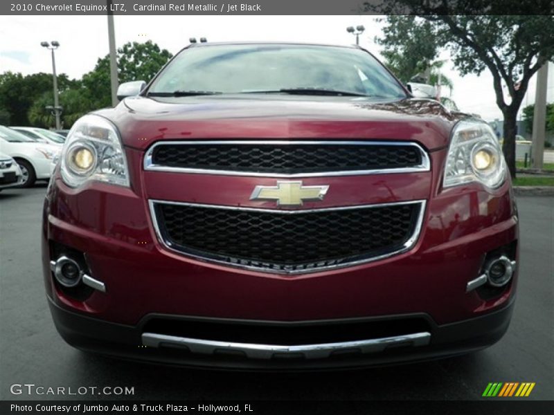 Cardinal Red Metallic / Jet Black 2010 Chevrolet Equinox LTZ