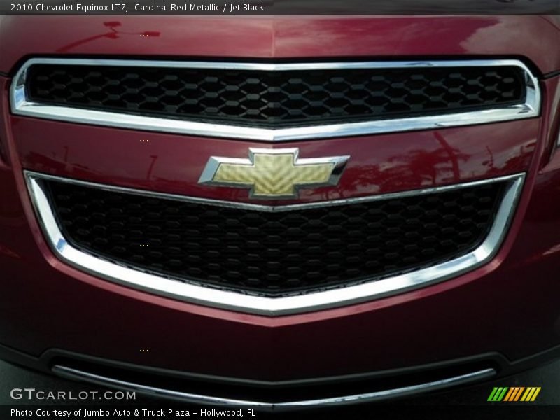 Cardinal Red Metallic / Jet Black 2010 Chevrolet Equinox LTZ