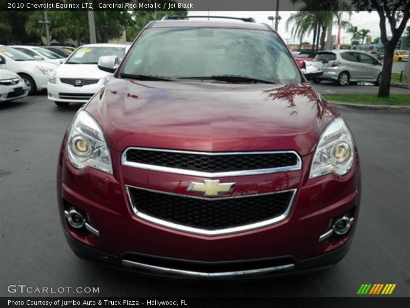 Cardinal Red Metallic / Jet Black 2010 Chevrolet Equinox LTZ