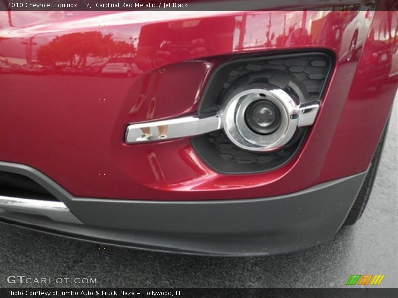 Cardinal Red Metallic / Jet Black 2010 Chevrolet Equinox LTZ